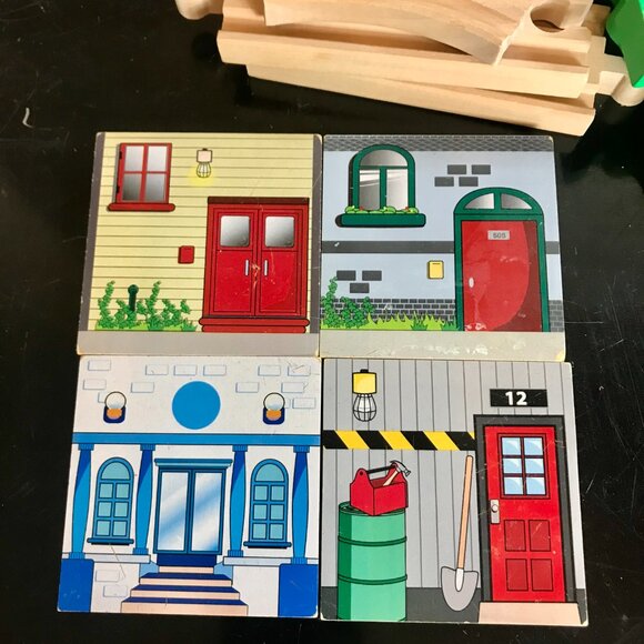 Imaginarium Express Mega Train World Wooden Rail Set Incomplete Pre-Owned - Picture 3 of 8